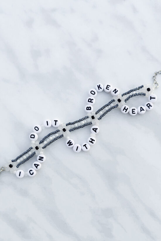 I Can Do It with a Broken Heart Bracelet